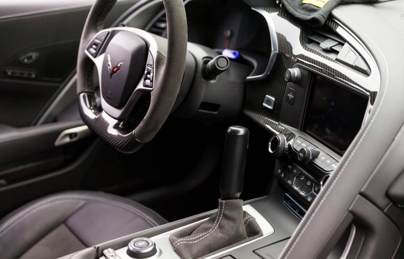 The owner of this ZR1 added a custom shifter, which was a nice upgrade, and was super direct.
